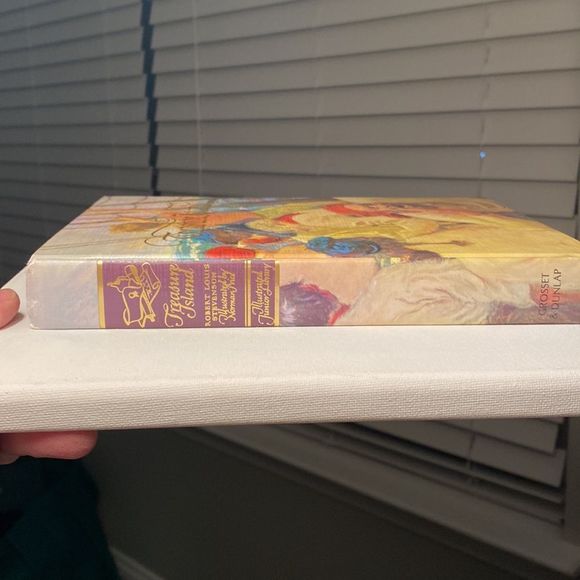 Treasure Island By Robert Louis Stevenson 1989 Printing Hardback Book EUC - Picture 6 of 10